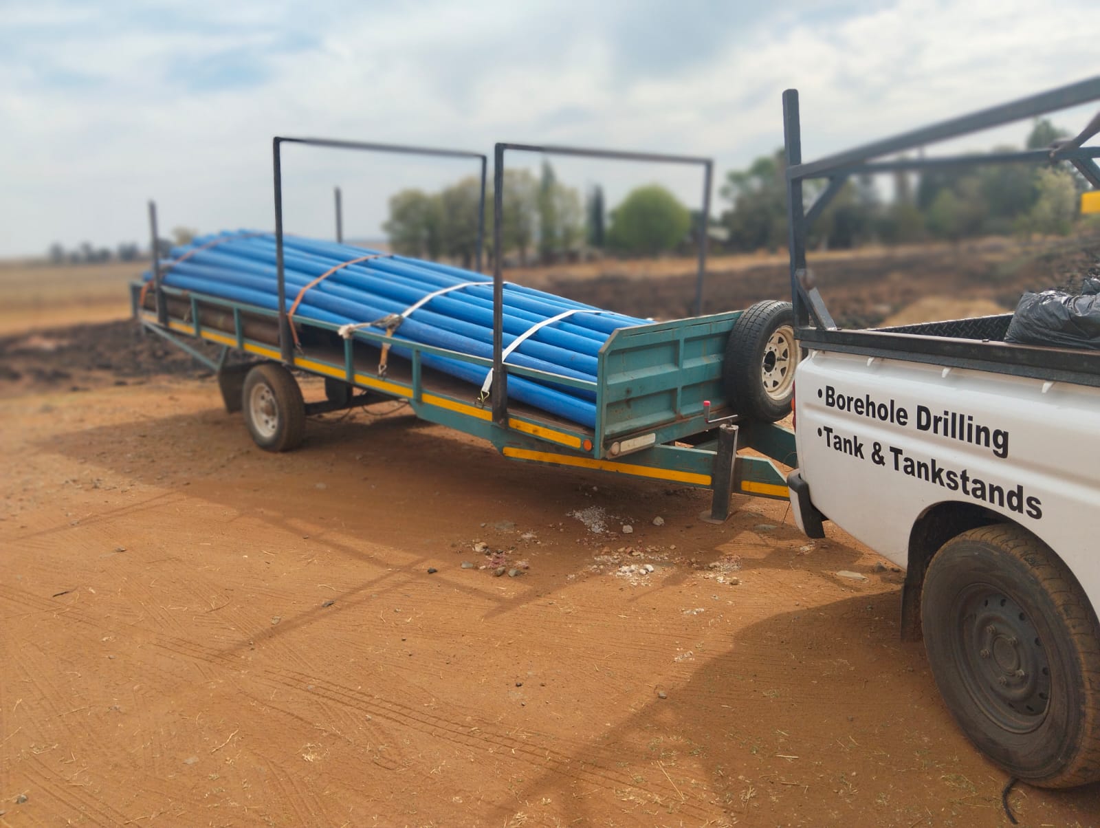 Steel and PVC casing